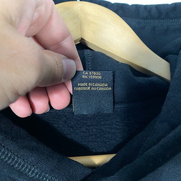 Octobers Very Own Classic Logo Fleece Lined Pullover Hoodie Black mens size M - Picture 5 of 8